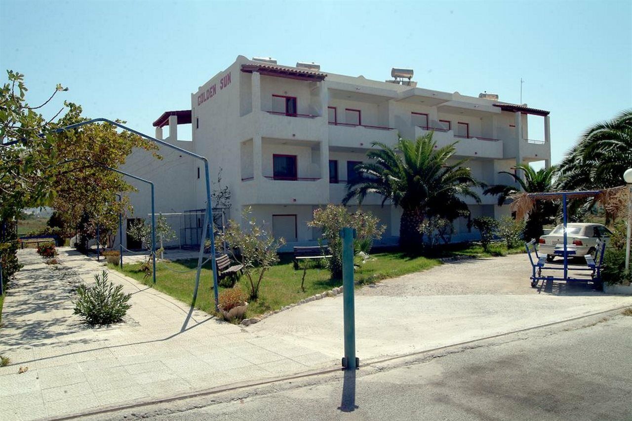 Golden Sun Aparthotel Tigaki Exterior foto